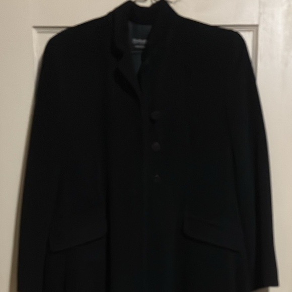 Women’s size 2 Giorgio Armani full length black wool coat - Picture 5 of 6